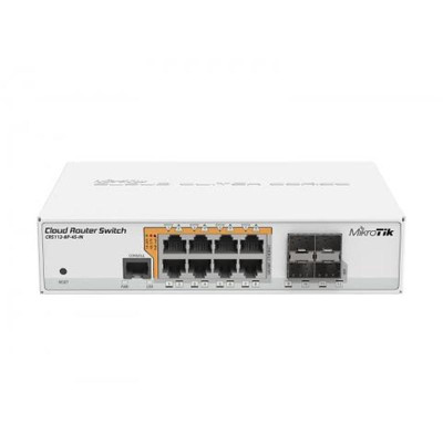 Купити Комутатор MikroTik CRS112-8P-4S-IN
