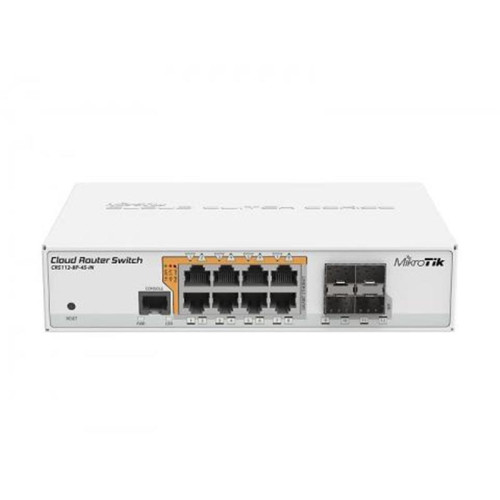 Купить Комутатор MikroTik CRS112-8P-4S-IN