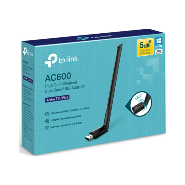 Купить Бездротовий адаптер TP-Link Archer T2U Plus