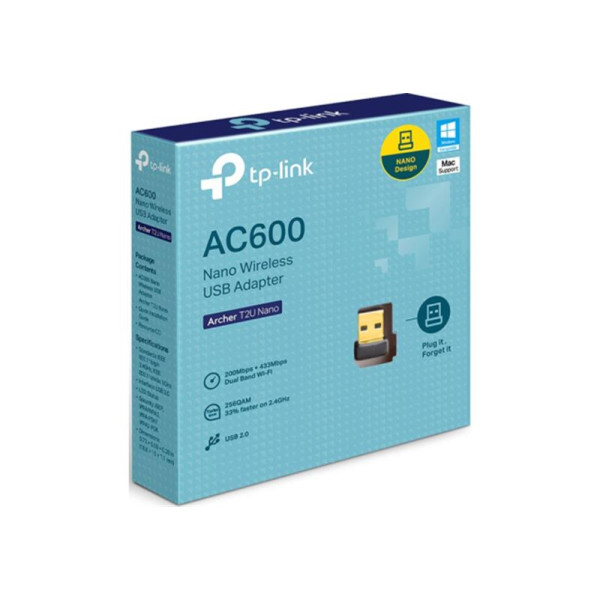 Купити Бездротовий адаптер TP-Link Archer T2U Nano