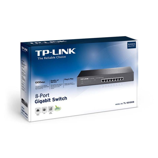 Купити Комутатор TP-Link TL-SG1008