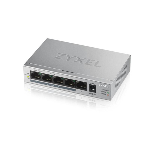 Купить Комутатор ZYXEL GS1005HP (GS1005HP-EU0101F)