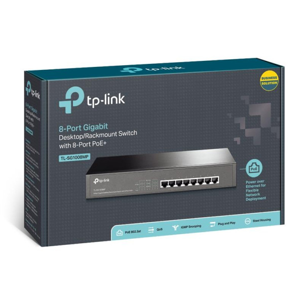 Купити Комутатор TP-Link TL-SG1008MP