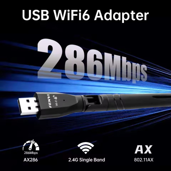 Купить Бездротовий адаптер Fenvi FU-AX300Pro