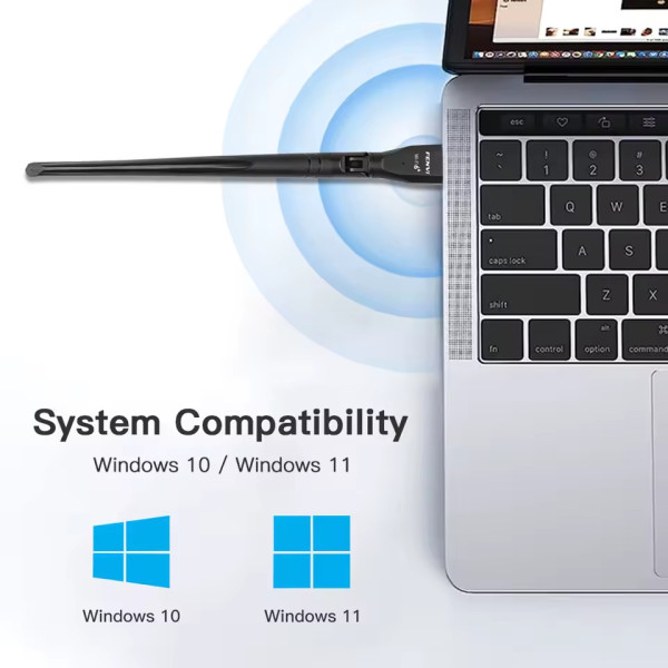 Купить Бездротовий адаптер Fenvi FU-AX300Pro