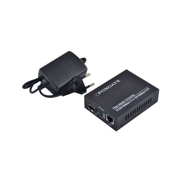 Купити Медіаконвертер FoxGate EC-SFP1000-FE/GE-LFP