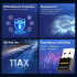 Купить Бездротовий адаптер Fenvi FU-AX900В Wi-Fi 6, Bluetooth 5.3 Dual Band 2.4G 5G
