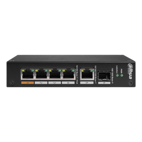 Купить Комутатор Dahua DH-PFS3106-4ET-60