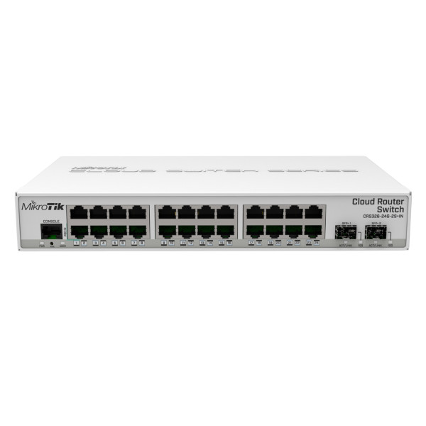 Купить Комутатор MikroTik CRS326-24G-2S+IN