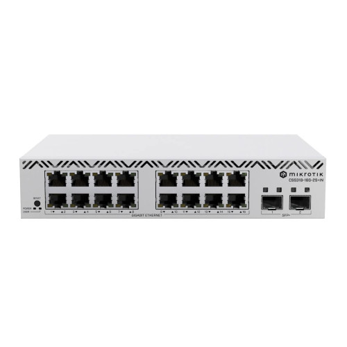 Купить Комутатор MikroTik CSS318-16G-2S+IN