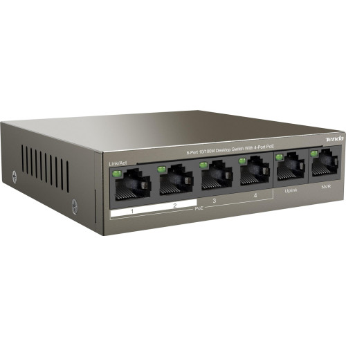 Купить Комутатор Tenda TEF1106P-4-63W