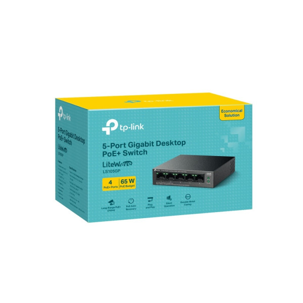 Купить Коммутатор TP-Link LS105GP