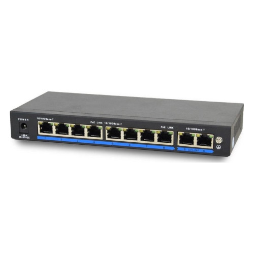 Купить POE комутатор ATIS PoE-1010-8P/250m/8L