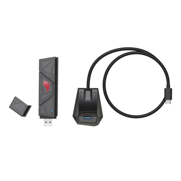 Купить Бездротовий адаптер Asus ROG USB-BE92 (90IG09H0-MO0B00)