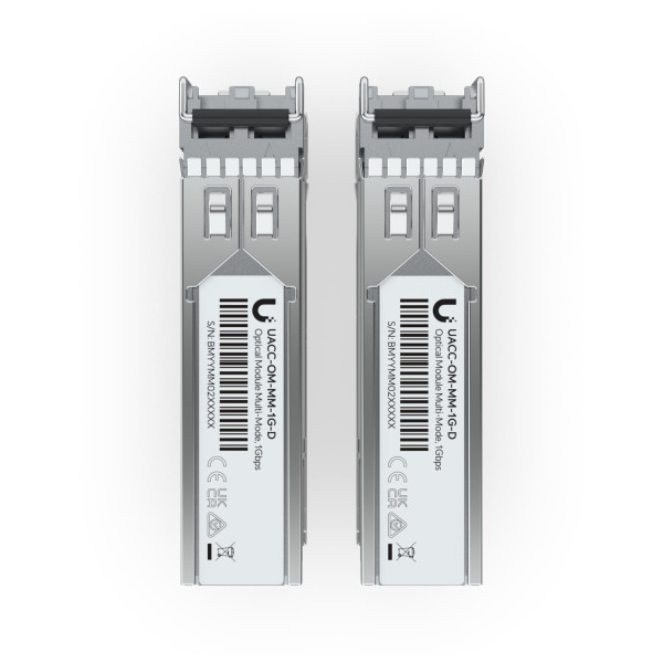 Купить Модуль SFP Ubiquiti 1G Multi-Mode Optical Module 2 pack (UACC-OM-MM-1G-D-2)