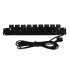 Купить Блок розеток 1,5U 19" на 6 розеток с выключателем, PDU 220В, 10А, 3м, Schuko