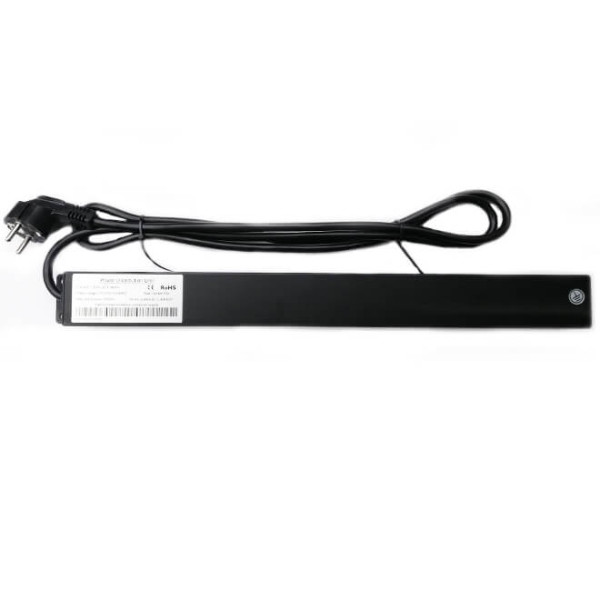 Купить Блок розеток 1U 19" на 9 розеток без выключателя, алюм. корп. PDU 220В, 16А, 1,8м, Schuko WT-2261A-GER-9WAY