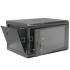 Купить Телекоммуникационный настенный шкаф CMS 19" 6U, 600x400x373мм (Ш*Г*В), эконом, акриловое стекло, черный