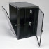 Купить Телекоммуникационный настенный шкаф CMS 19" 18U, 600х800х907мм (Ш*Г*В), акриловое стекло, черный