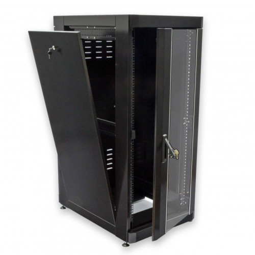 Купить Серверный напольный шкаф 19" 33U, 610х865x1620 мм (Ш*Г*В), усиленный, черный