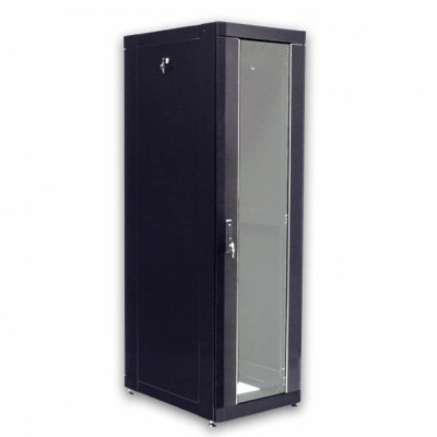 Купить Серверный напольный шкаф 19" 42U, 610х865x2020 мм (Ш*Г*В), усиленный, черный