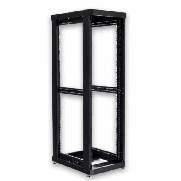 Купить Серверный напольный шкаф 19" 42U, 610х865x2020 мм (Ш*Г*В), черный, перфорированная дверь (66%)