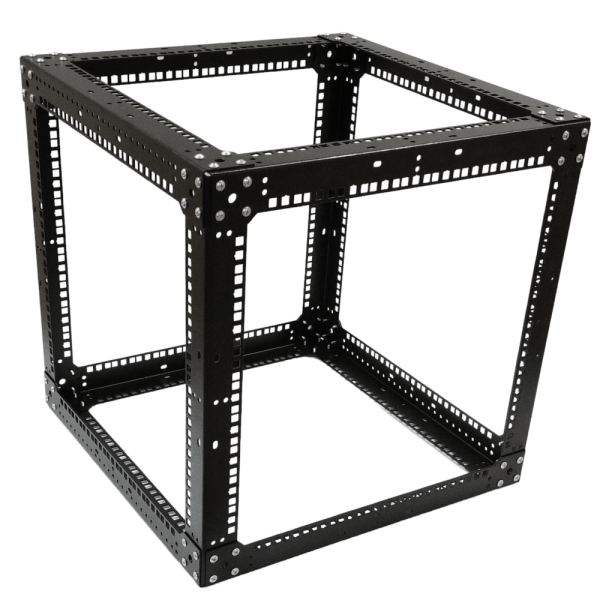 Купити Стійка-кронштейн Cube 19" 9U 550х550х550 мм, посилена, чорна, CMS