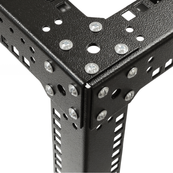 Купити Стійка-кронштейн Cube 19" 9U 550х550х550 мм, посилена, чорна, CMS
