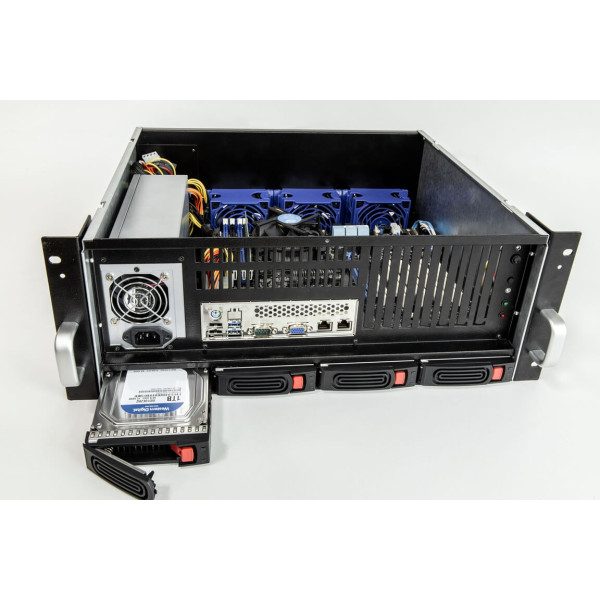 Купити Корпус CSV 4U-FP-4HS (Hot Swap 4х3,5")