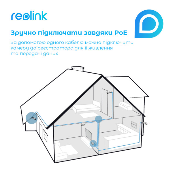 Купити Відеореєстратор Reolink NVS16 (RLN16-410)