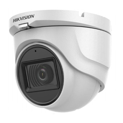 Купить 5Мп Turbo HD видеокамера Hikvision с встроенным микрофоном DS-2CE76H0T-ITMFS