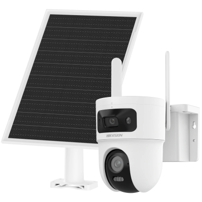 Купить Hikvision DS-2CFSP8-D/4G-SIM Cold Proof 2х4МП (2.8+4мм) PT 4G (SIM-карта в комплекті) ЗАРЯДКА В МІНУСОВУ ТЕМПЕРАТУРУ