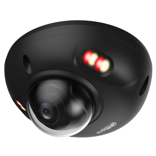 Купить DH-IPC-HDBW3649F-AS-IL-Black 6МП (2.8мм) з мікрофоном