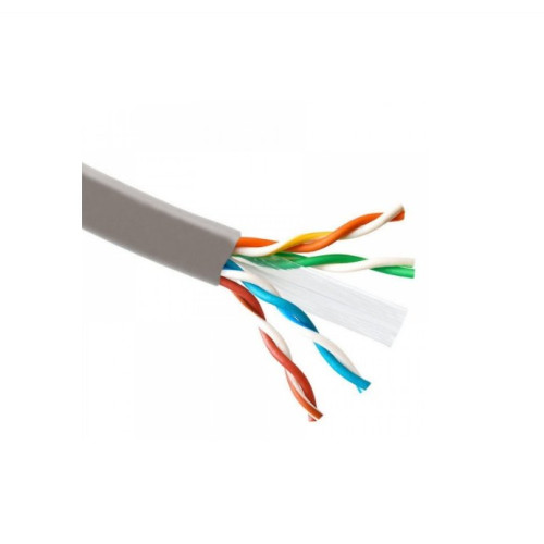 Купити Кабель ATcom UTP cat.6 CU 4 пари 0,51 мм, внутрішній, PVC, 305 м 1Gb / s Premium (14377)