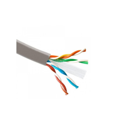 Купити Кабель ATcom UTP cat.6 CCA 4 пари 0,51 мм, внутрішній, PVC, 305 м 1Gb / s Standart (16382)