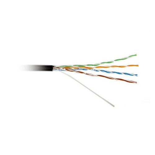 Купити Кабель ATcom UTP cat.6 CCA 4 пари 0,51 мм, зовнішній, PVC + PVE, 305 м 1Gb / s Standart (88414)