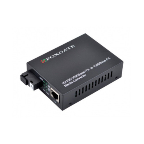 Купить FoxGate EC-B-0,1-1SM-1310/1550nm-20-LFP | Медиаконвертер