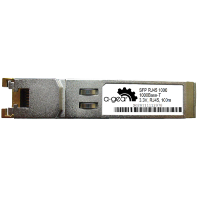 Купити Модуль SFP A-GEAR WDM 100M RJ45 1000