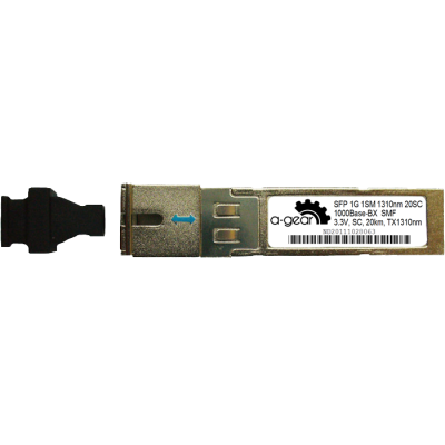 Купити Модуль SFP A-GEAR WDM 1G 20km SC TX1310