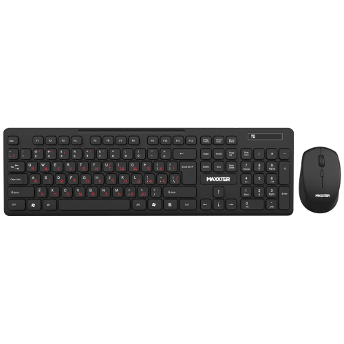 Купить Беспроводной комплект Maxxter KMS-WCM-02B-UA