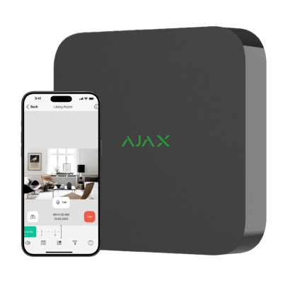 Купить Видеорегистратор Ajax NVR (16ch) (8EU) black