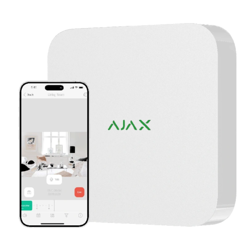 Купити Відеореєстратор Ajax NVR (16ch) (8EU) white