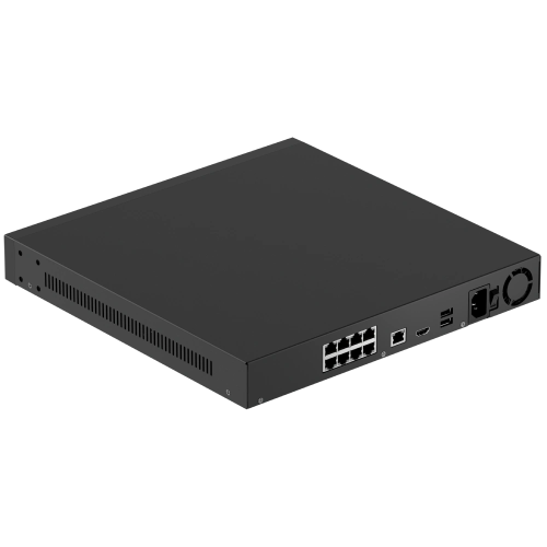 Купить Видеорегистратор Ajax Superior NVR H2DAI8PAC (16ch) black 24ТБ PoE AI
