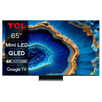 Купить Телевизор TCL 65MQLED80 MiniLED 4K 144Hz Smart Google TV Titan ONKYO