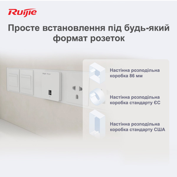 Купить Точка доступу Ruijie Reyee RG-RAP1200(F)