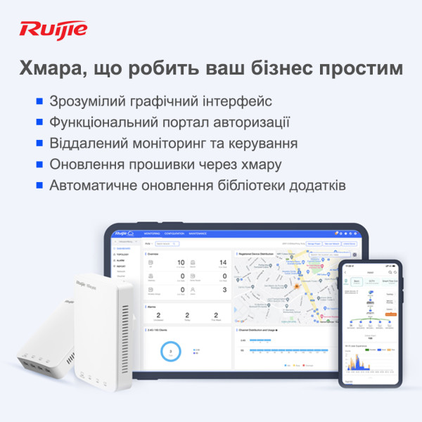 Купить Точка доступу Ruijie Reyee RG-RAP1200(F)