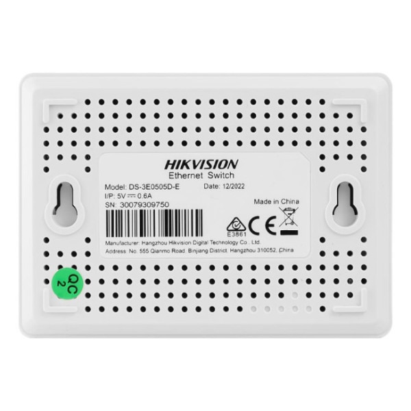 Купити Комутатор Hikvision DS-3E0505D-E