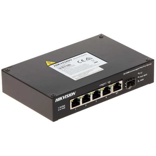 Купити Комутатор Hikvision DS-3T0306HP-E/HS