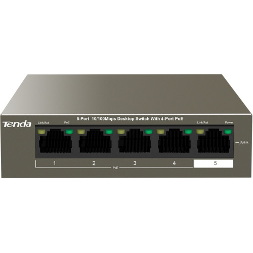Купить Комутатор Tenda TEF1105P-4-63W
