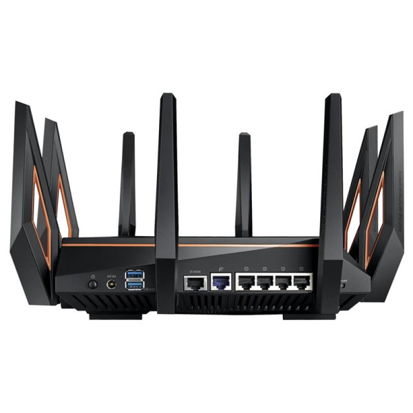Купити Бездротовий маршрутизатор Asus ROG Rapture GT-AX11000 (90IG04H0-MO3G00)